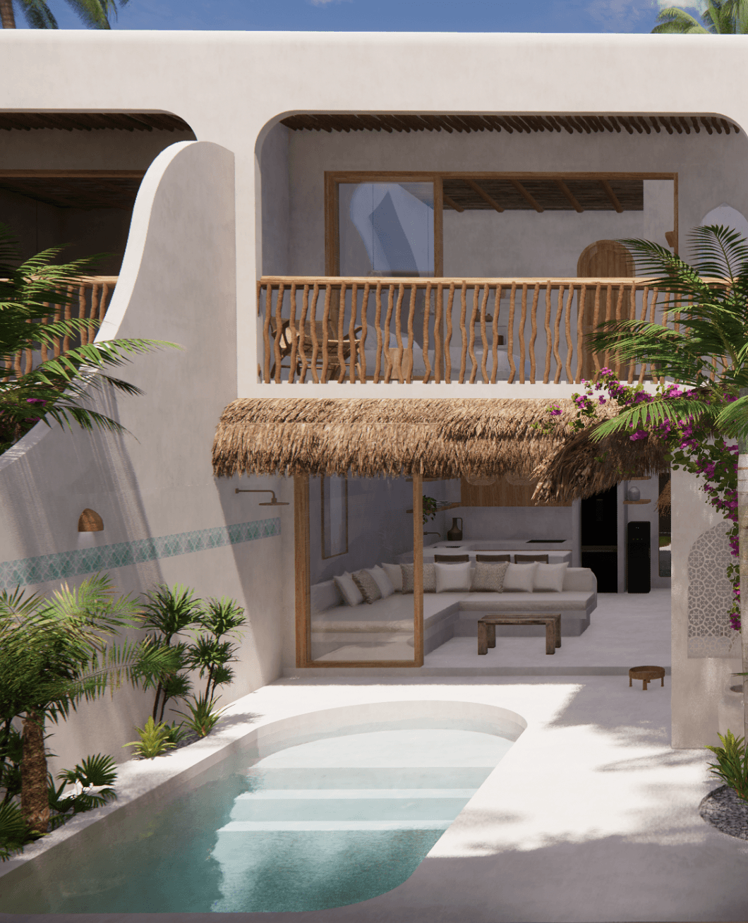 Villa Passir con piscina privada